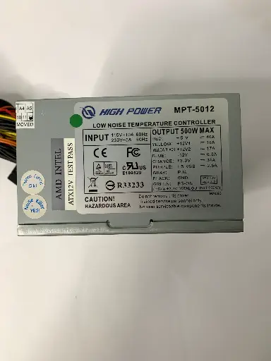 [[B-900]] High Power | PSU 500W | Model : MPT-5012 