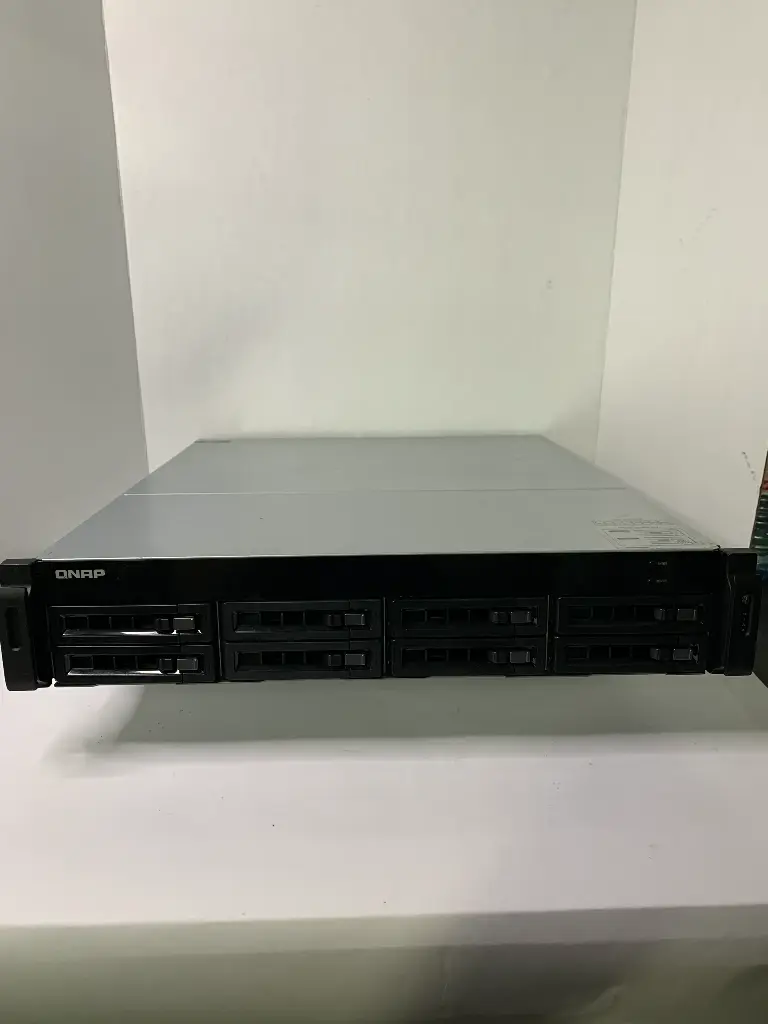QNAP TS-879U-RP 8-Bay Rackmount NAS – Fully Working with All Caddies - NO DISKS