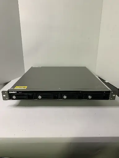 [W-[567]] TS-469U-RP QNAP 4-BAY NAS SERVER - Fully Working with All Caddies - NO DISKS